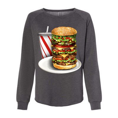 Super Burger Womens California Wash Sweatshirt