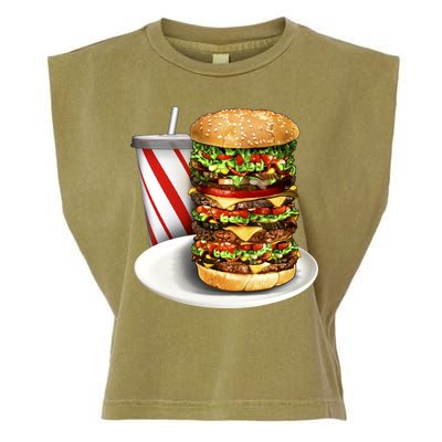 Super Burger Garment-Dyed Women's Muscle Tee