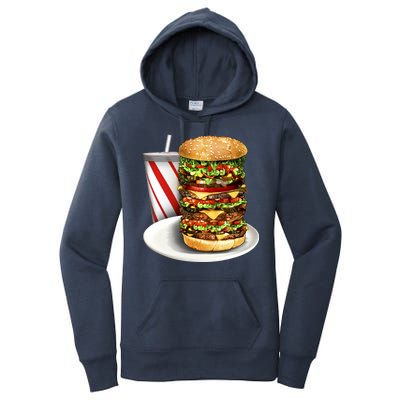 Super Burger Women's Pullover Hoodie