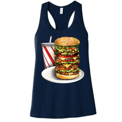 Super Burger Women's Racerback Tank