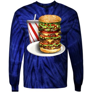 Super Burger Tie-Dye Long Sleeve Shirt