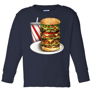 Super Burger Toddler Long Sleeve Shirt