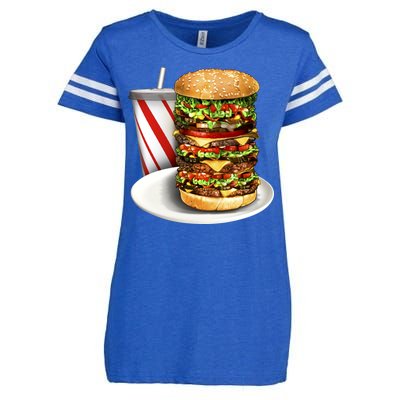 Super Burger Enza Ladies Jersey Football T-Shirt