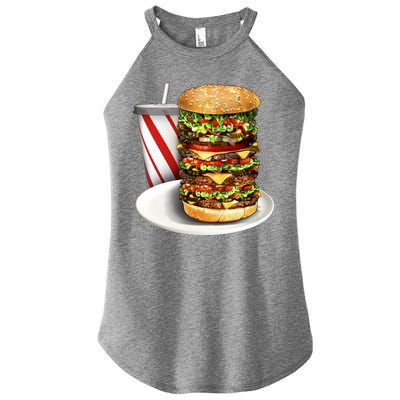 Super Burger Women’s Perfect Tri Rocker Tank