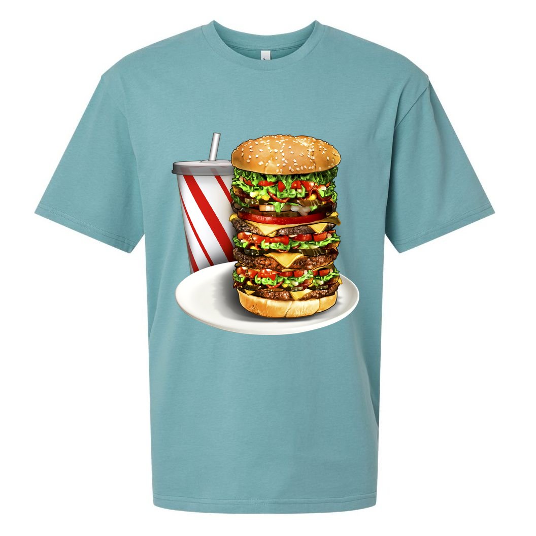 Super Burger Sueded Cloud Jersey T-Shirt