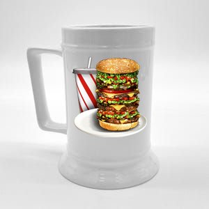 Super Burger Beer Stein