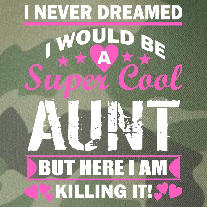 Super Cool Aunt Kiling It Legacy Tie Dye Trucker Hat