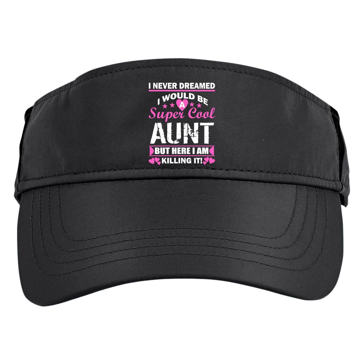 Super Cool Aunt Kiling It Adult Drive Performance Visor