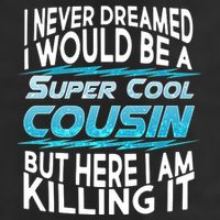 Super Cool Cousin Golf Towel
