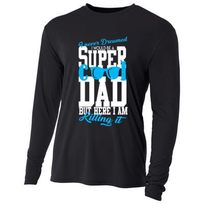 Super Cool Dad Cooling Performance Long Sleeve Crew
