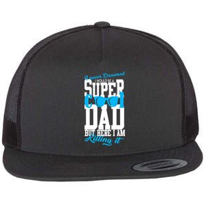 Super Cool Dad Flat Bill Trucker Hat