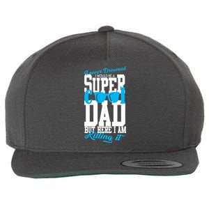 Super Cool Dad Wool Snapback Cap