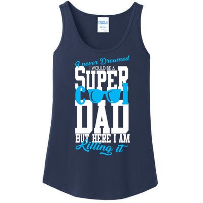 Super Cool Dad Ladies Essential Tank