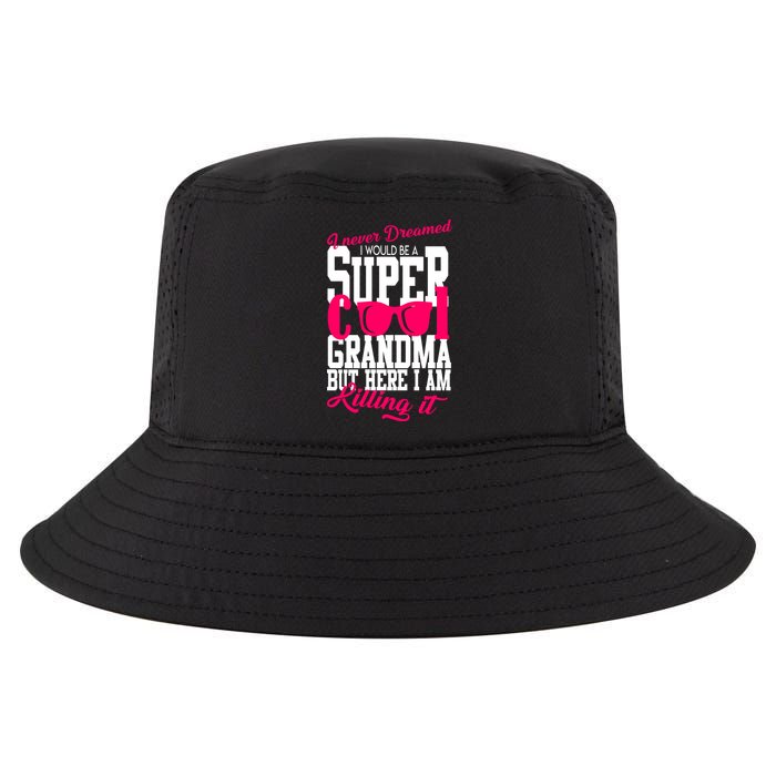 Super Cool Grandma Cool Comfort Performance Bucket Hat
