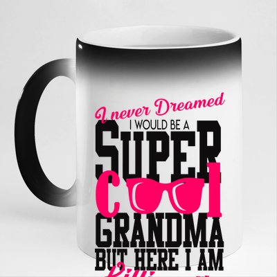 Super Cool Grandma 11oz Black Color Changing Mug