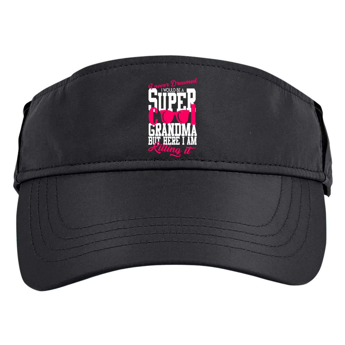 Super Cool Grandma Adult Drive Performance Visor