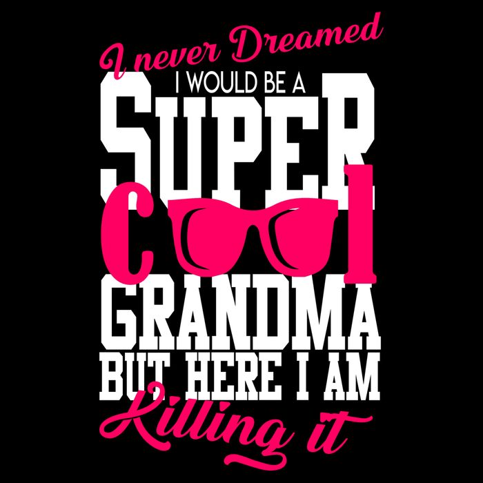 Super Cool Grandma 16 in Basic Backpack