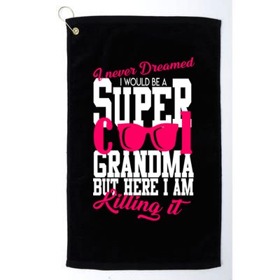 Super Cool Grandma Golf Towel