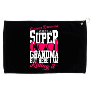 Super Cool Grandma Grommeted Golf Towel