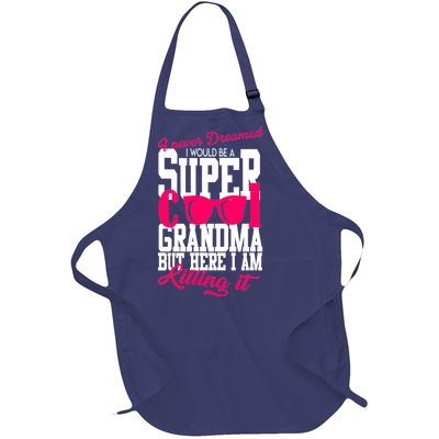 Super Cool Grandma Full-Length Apron With Pockets