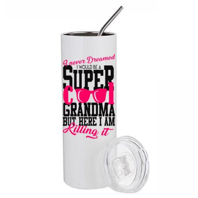 Super Cool Grandma Stainless Steel Tumbler