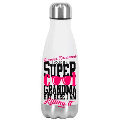 Super Cool Grandma Stainless Steel Insulated Water Bottle