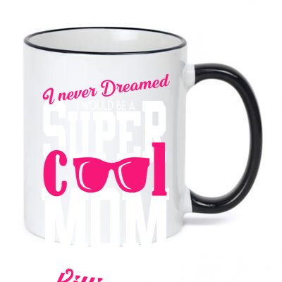 Super Cool Mom 11oz Black Color Changing Mug