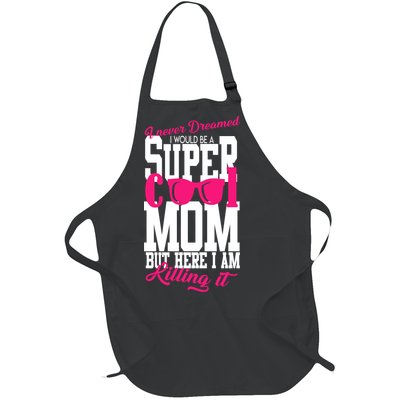 Super Cool Mom Full-Length Apron With Pockets