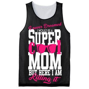 Super Cool Mom Mesh Reversible Basketball Jersey Tank