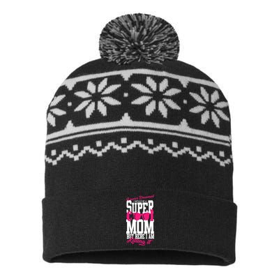 Super Cool Mom USA-Made Snowflake Beanie