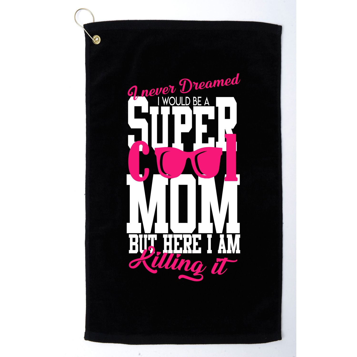 Super Cool Mom Golf Towel