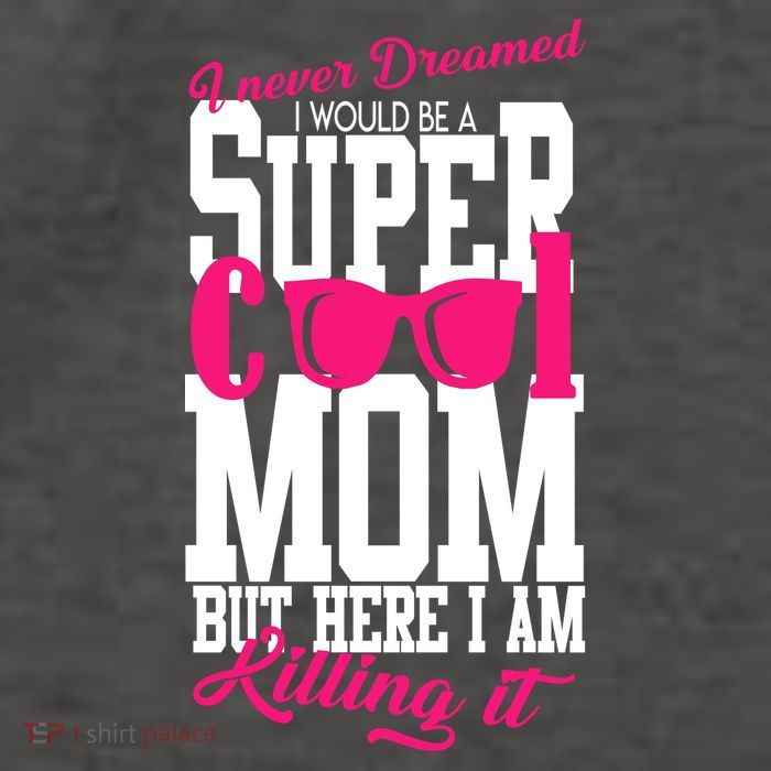 Super Cool Mom Vector Backpack