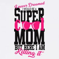 Super Cool Mom Garment-Dyed Sweatshirt