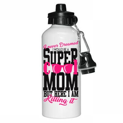 Super Cool Mom Aluminum Water Bottle 