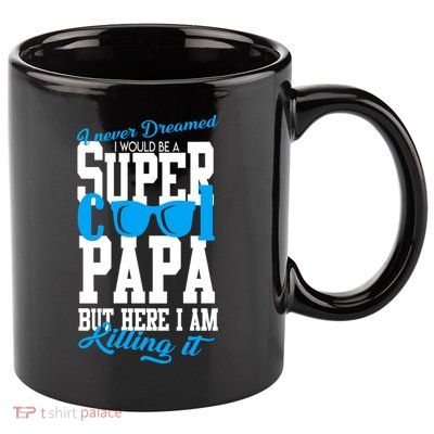 Super Cool Papa 11oz C Handle Ceramic Mug