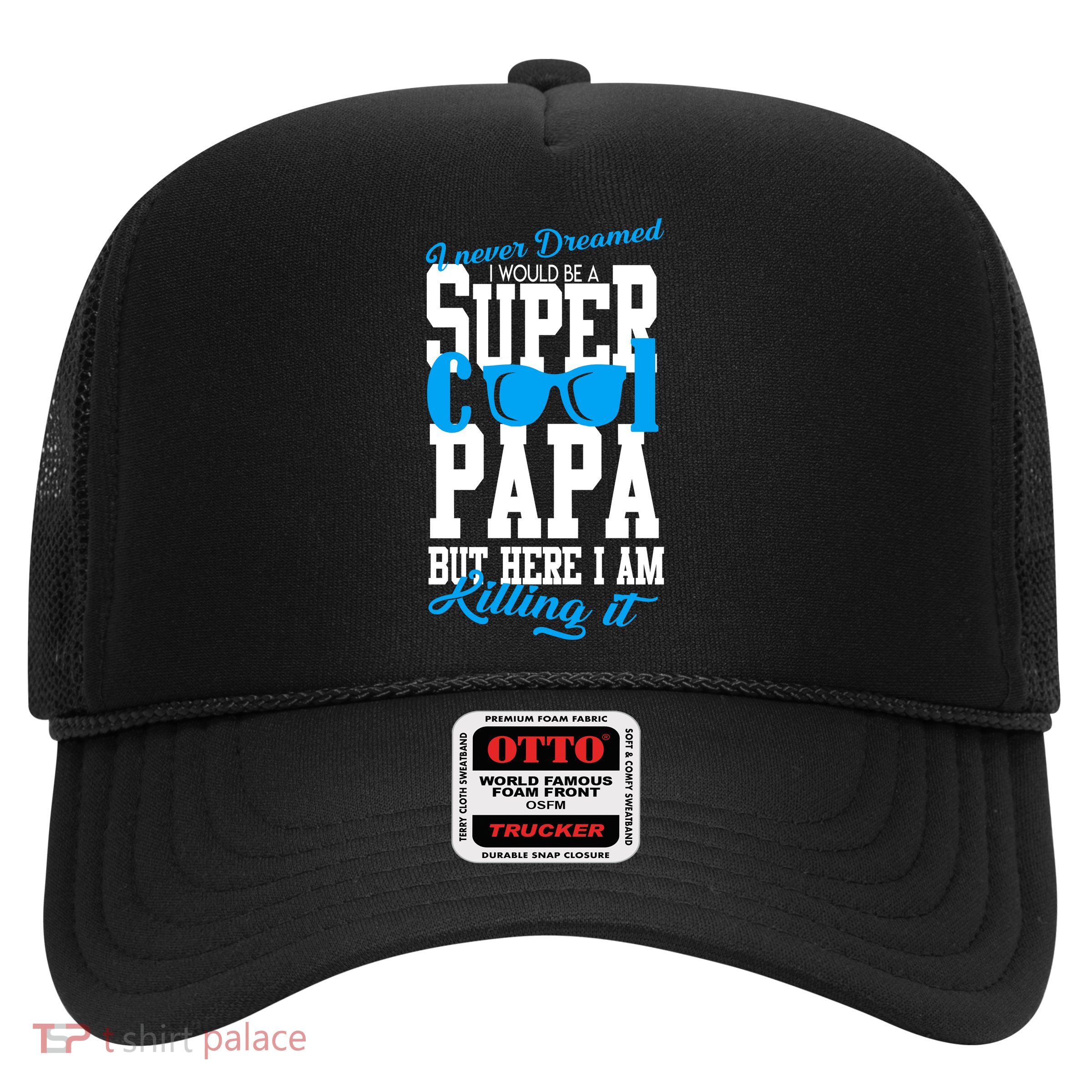 Super Cool Papa Trucker Hat