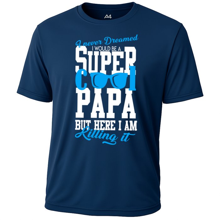Super Cool Papa Cooling Performance Crew T-Shirt