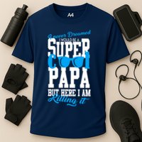 Super Cool Papa Cooling Performance Crew T-Shirt