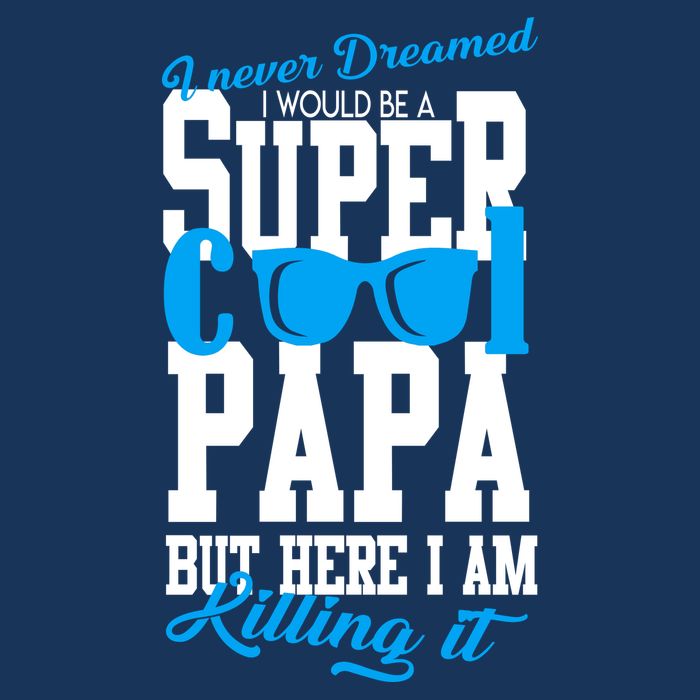 Super Cool Papa Button