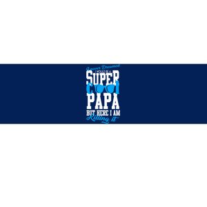 Super Cool Papa Bumper Sticker