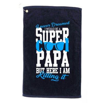 Super Cool Papa Golf Towel