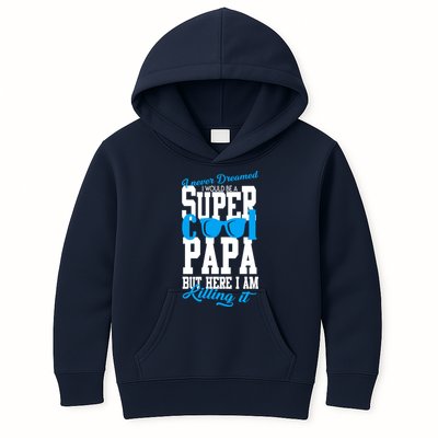 Super Cool Papa Kids Hoodie