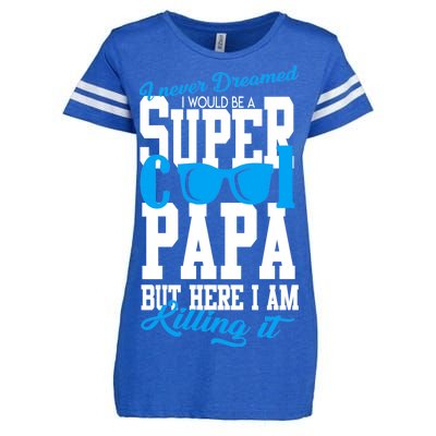 Super Cool Papa Enza Ladies Jersey Football T-Shirt