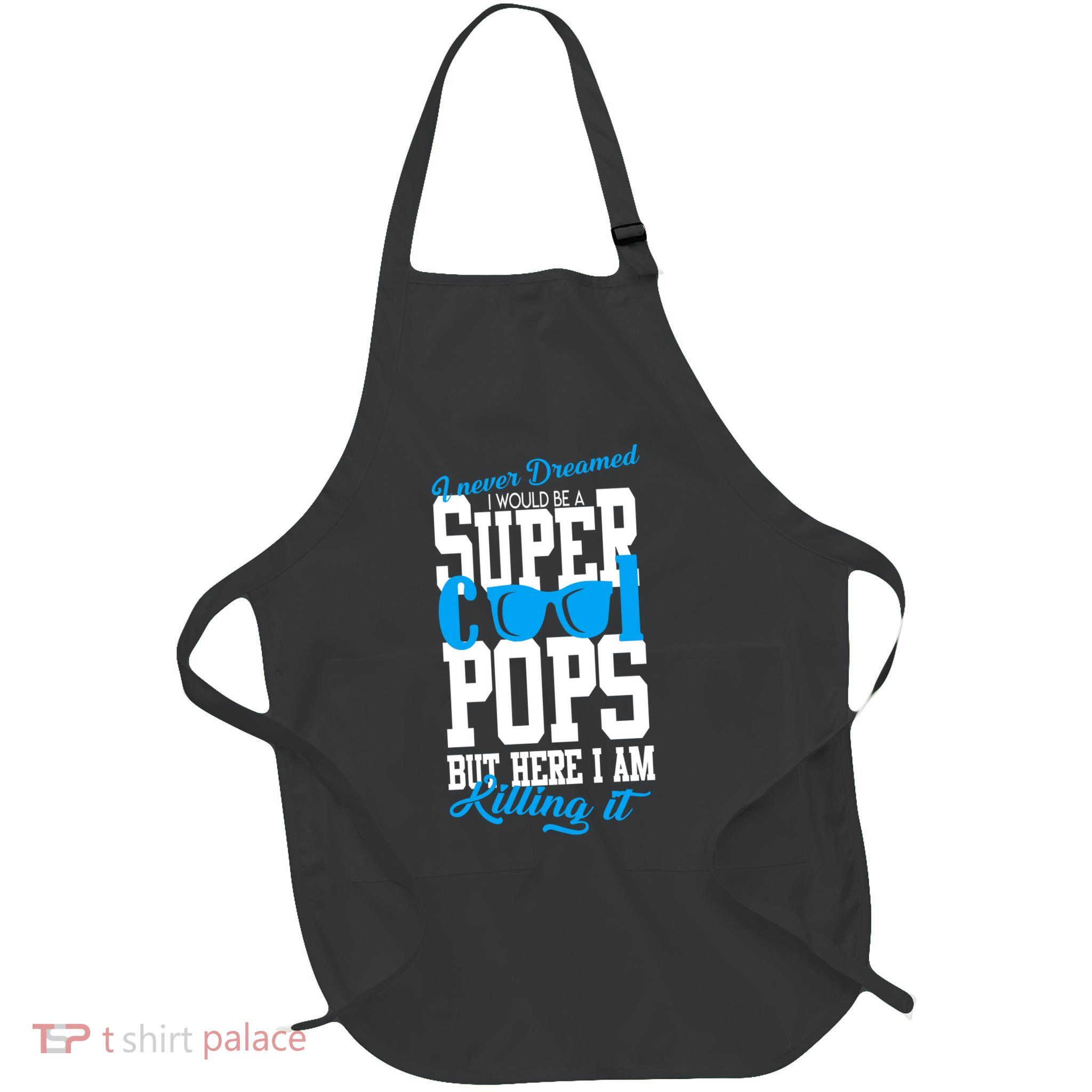 Super Cool Pops Full-Length Apron With Pockets