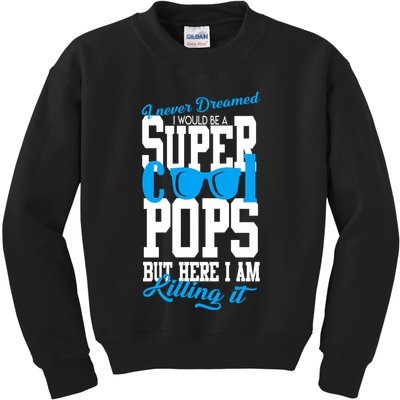 Super Cool Pops Kids Sweatshirt