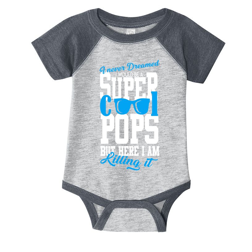 Super Cool Pops Infant Baby Jersey Bodysuit