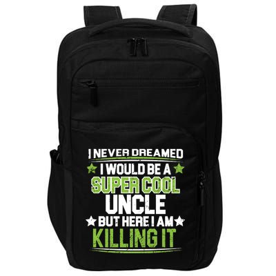 Super Cool Uncle Killing It Impact Tech Backpack