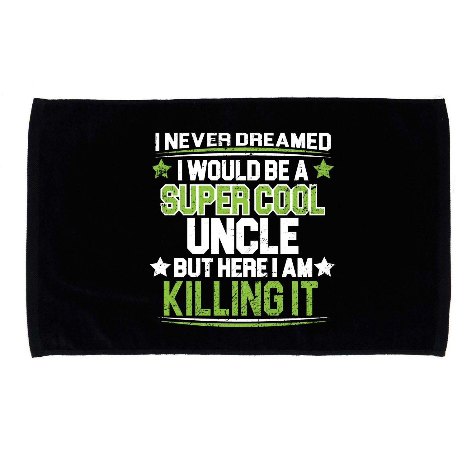 Super Cool Uncle Killing It Microfiber Hand Towel
