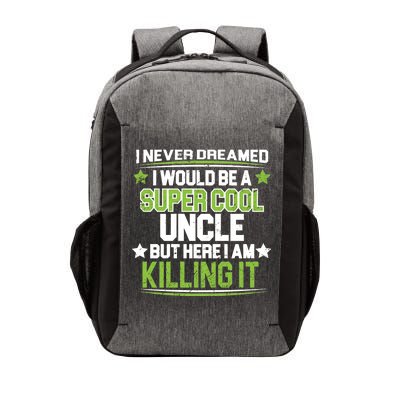 Super Cool Uncle Killing It Vector Backpack