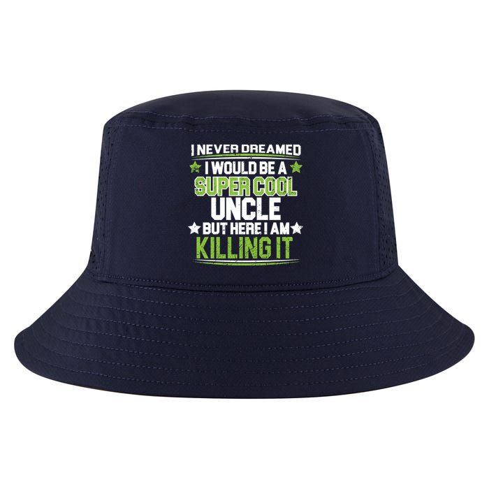 Super Cool Uncle Killing It Cool Comfort Performance Bucket Hat